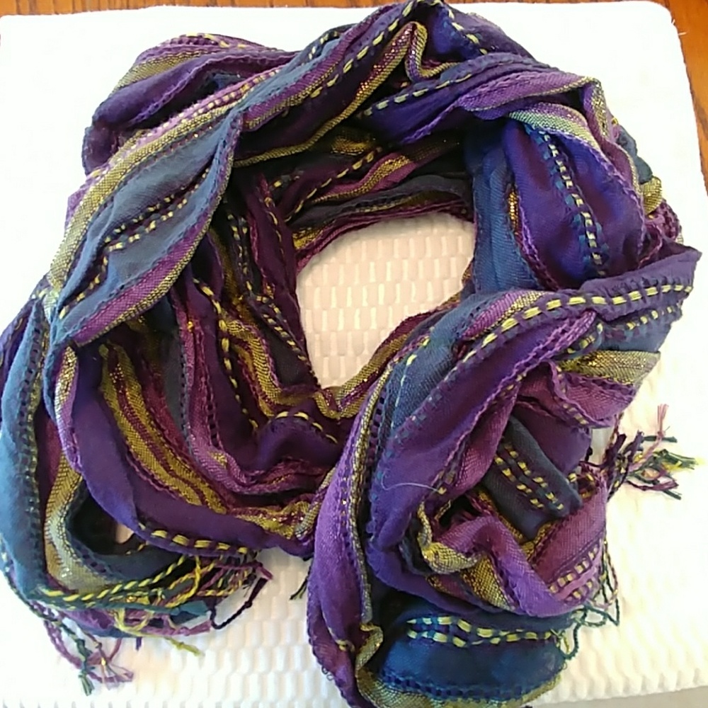 Multi colored scarf